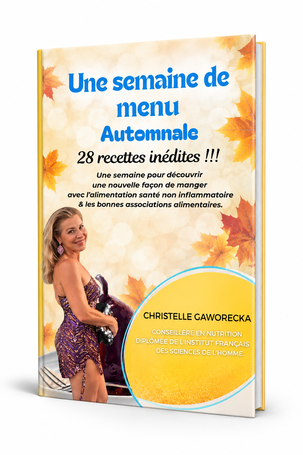 Couverture de l'ebook Une semaine de menu automnale, 28 recettes inédites